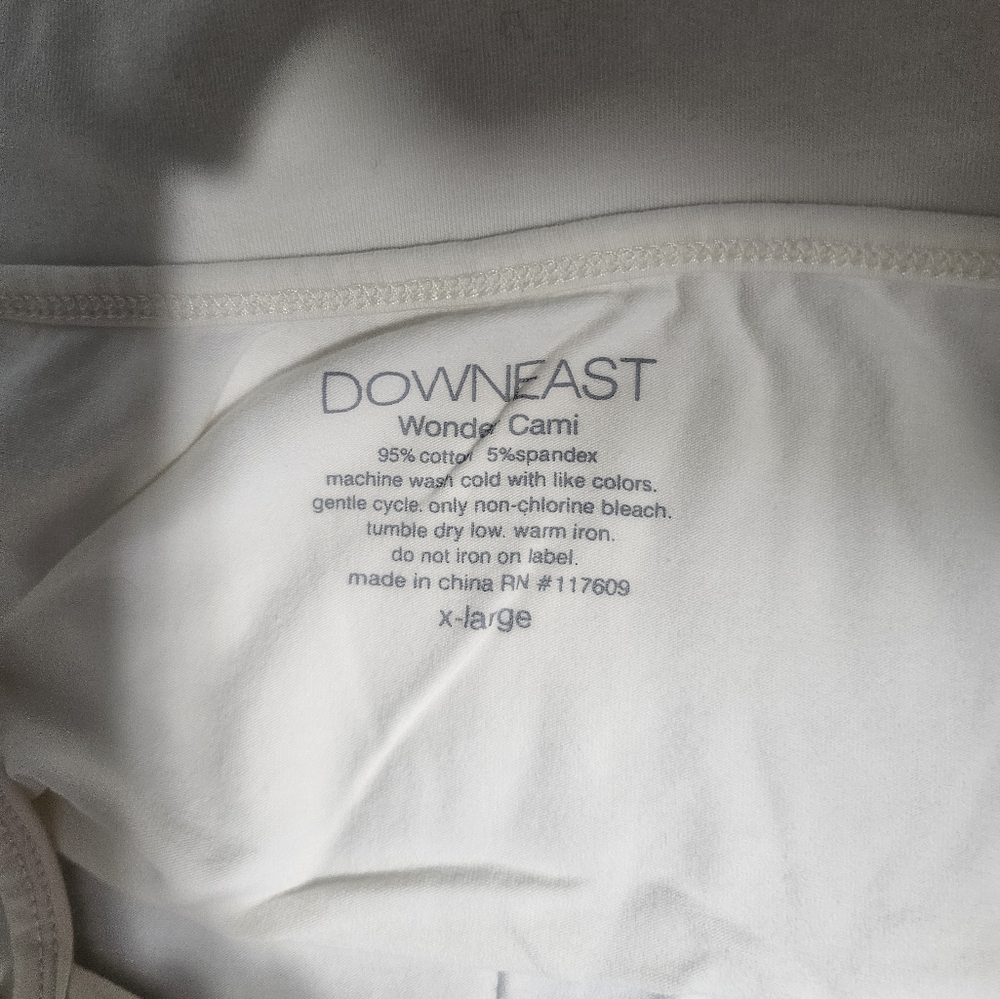 DownEast Cream Wonder Cami